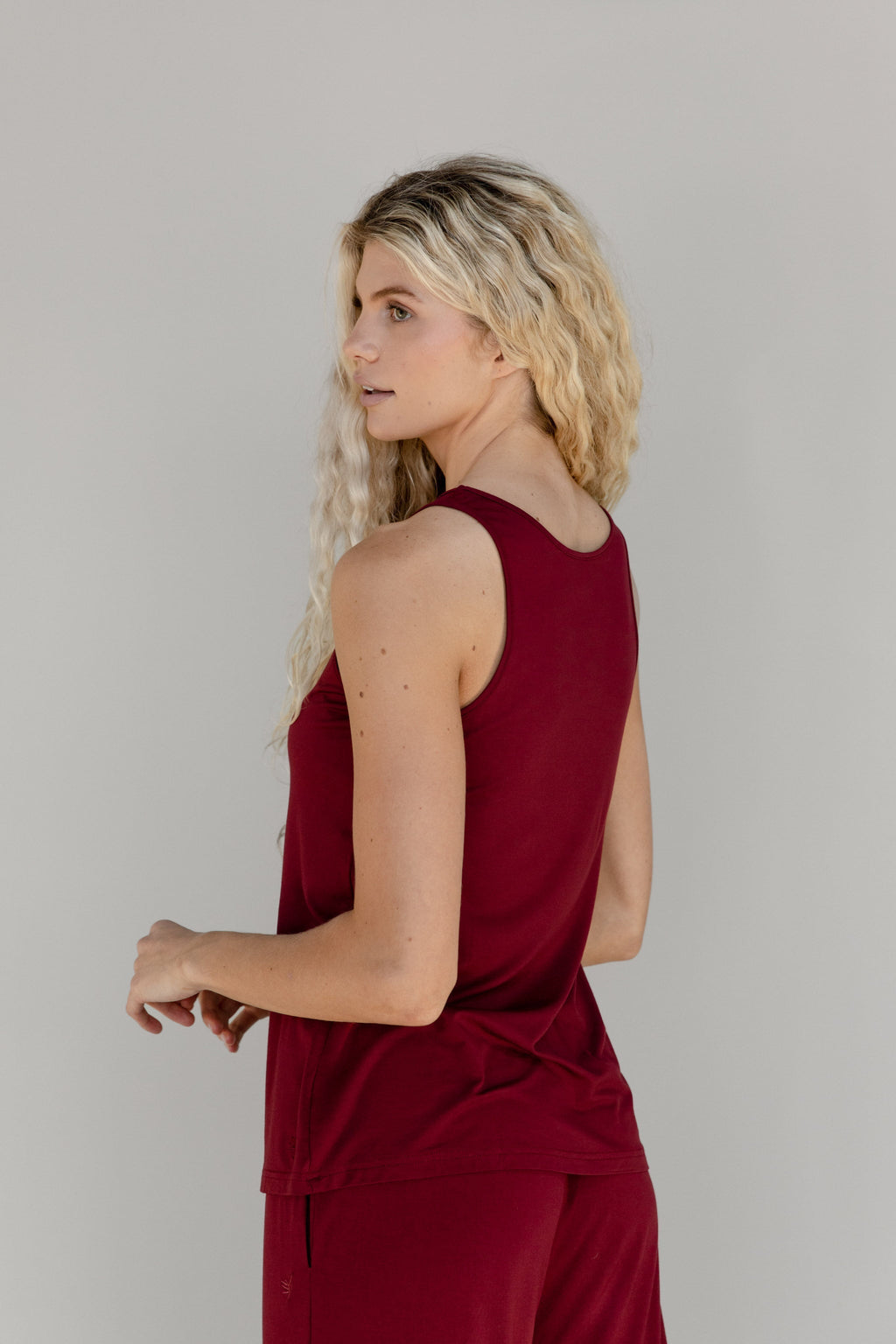 Women's Bamboo Stretch-Knit Lounge Tank