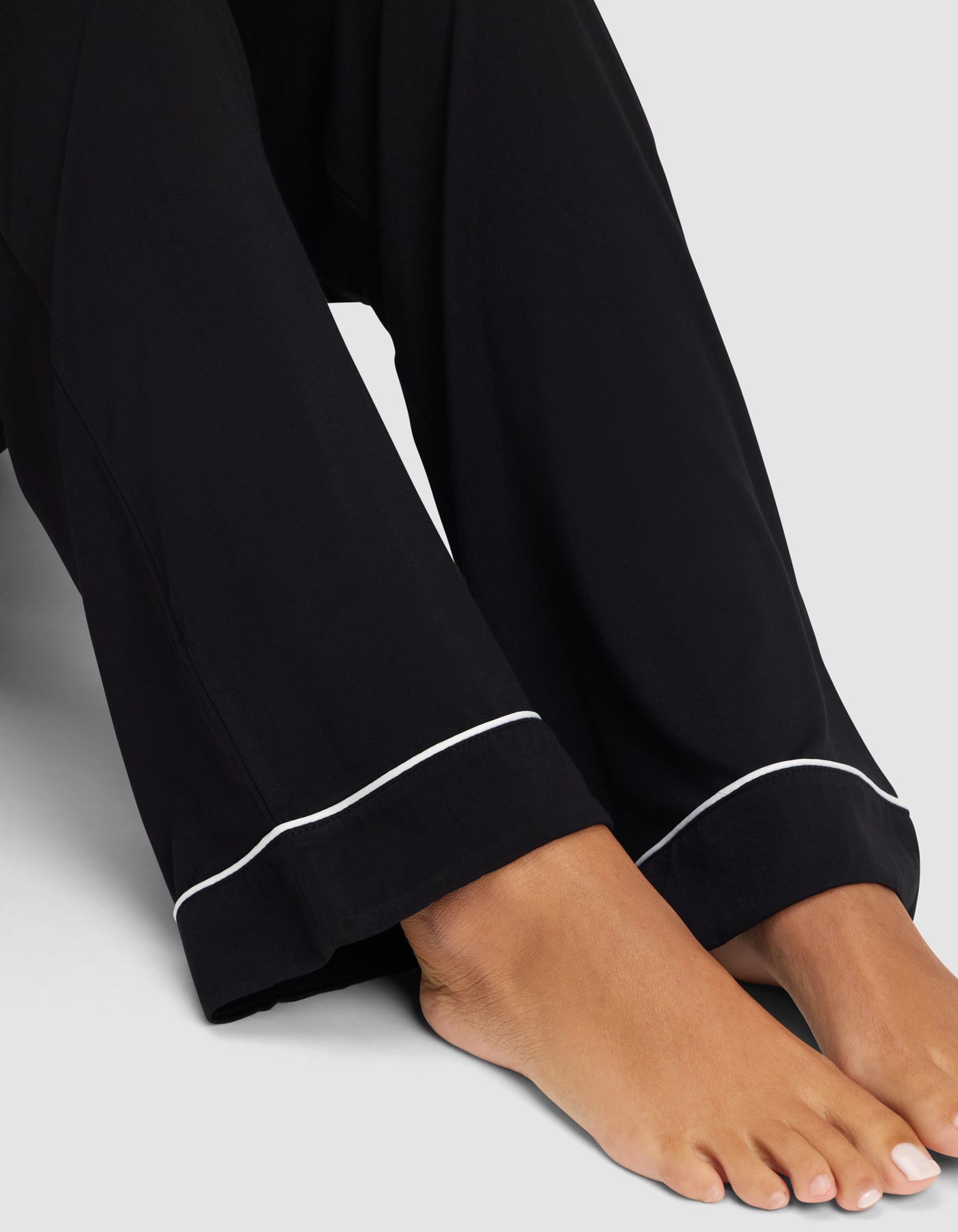 Women's Bamboo Stretch-Knit Long Sleeve Pajama Set