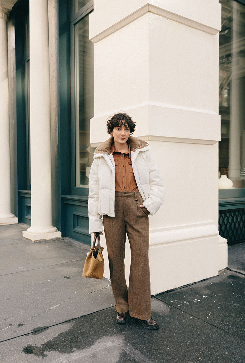 Reign Wool Pants - Hazelnut