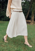 Czar Bamboo Knit Skirt - Ivory