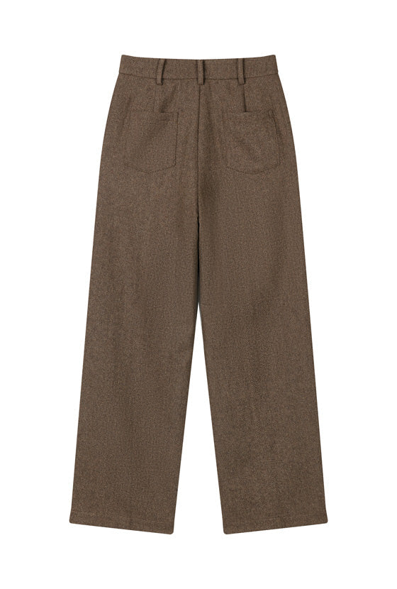 Reign Wool Pants - Hazelnut